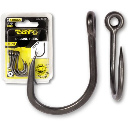 Black Cat - Rigging Hook X-Strong DG - Size 6/0