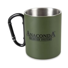 ANACONDA -Carabiner Mug 300ml Stainless Steel