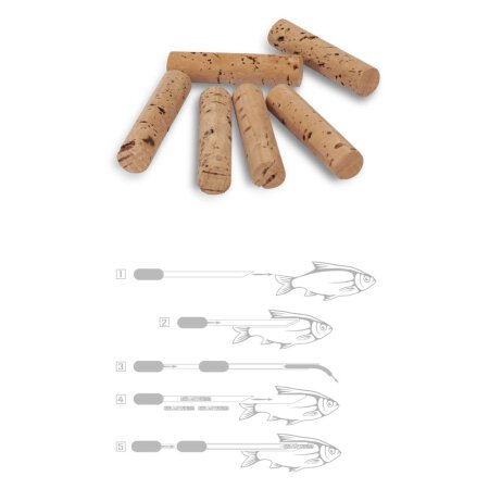 Black Cat - Kork-Sticks