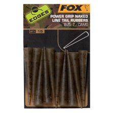 Fox - Edges Camo Power grip naked tail rubbers - Size 7
