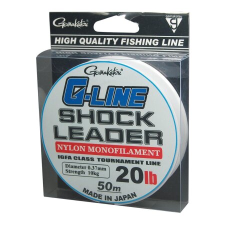 Gamakatsu - G-Line Shock Leader 50m - 0,62mm