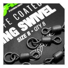 Korda - PTFE Ring Swivel - Size 8
