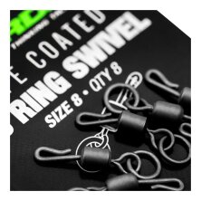 Korda - PTFE QC Ring Swivel - Size 8