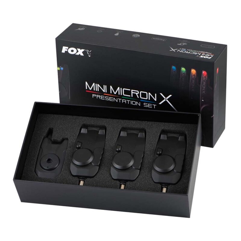 Fox Mini Micron x 3 Rod Set 