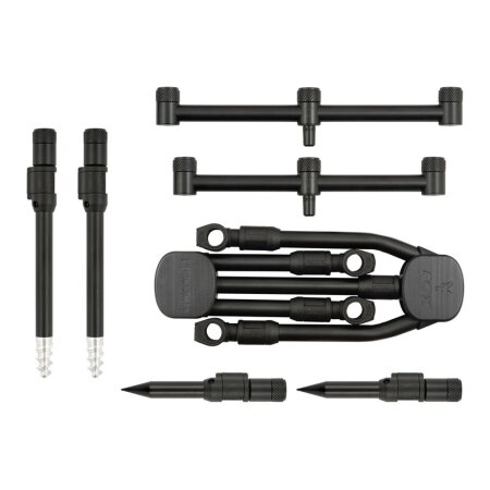 Fox - Black Label QR 3 Rod Pod Complete Kit