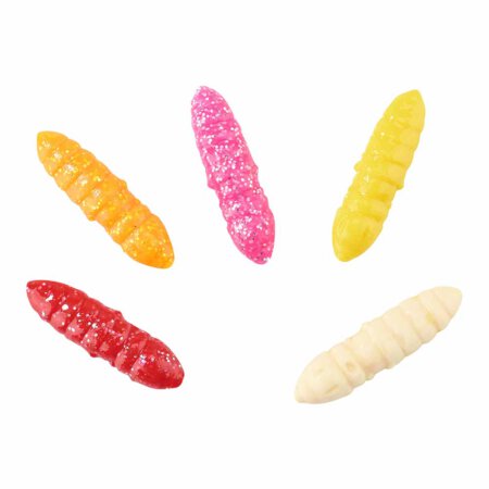 Balzer - Trout Collector Larva Knoblauch - Mix 2 - 5cm