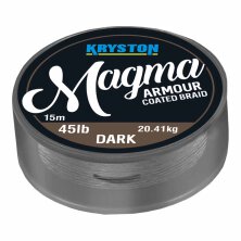 Kryston - Magma Armour Coated 15m 45lb - Dark Silt