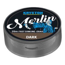 Kryston - Merlin Fast Sinking Camuflage Braid 20m - Dark...