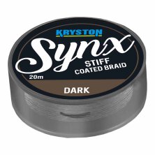 Kryston - Synx Stiff Coated Braid 20m - Dark 30lb