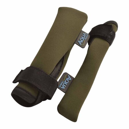 Aqua - Neoprene Tip and Butt Protectors - Pair