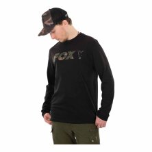 Fox - Black/Camo Long Sleeve T-Shirt - XXLarge