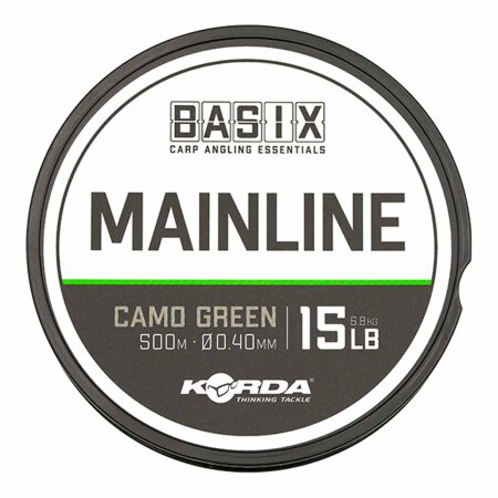 Korda - Basix Main Line 500m - 15lb/0.40mm