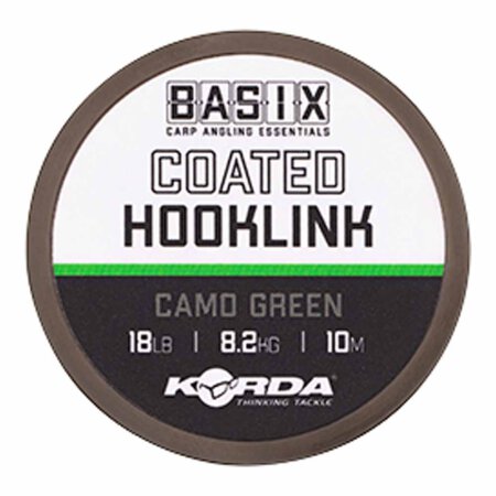 Korda - Basix Coated Hooklink 10m - 18lb