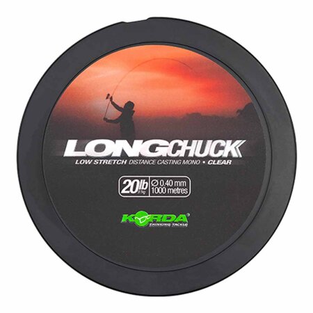 Korda - LongChuck Clear 1000m - 20lb/0.40mm