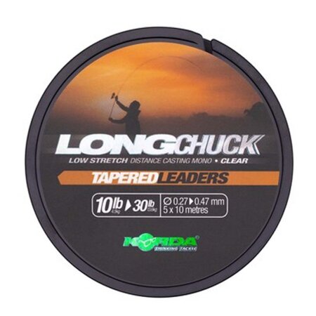 Korda - LongChuck Tapered Leaders - 10-30lb/0.27-0.47mm