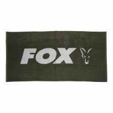 Fox - Beach Towel - Green/Silver
