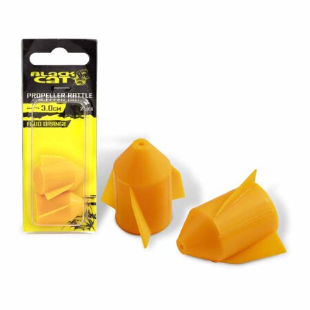 Black Cat - Propeller Rattles 2,4cm - Fluo Ornage
