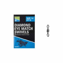 Preston - Diamond Eye Match Swivel