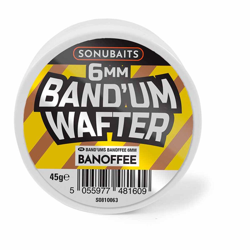 Sonubaits - Band\'um Wafters 6mm - Banoffee