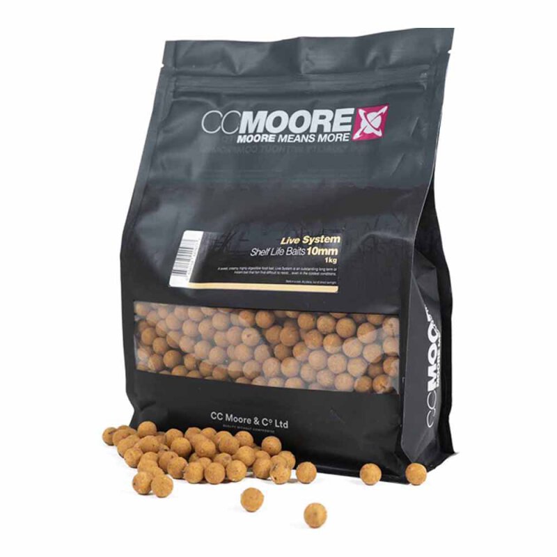 CC Moore Live System Boilies Shelf Life 1kg