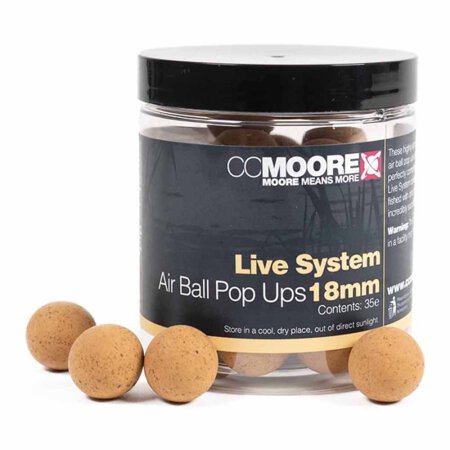 CC Moore - Live System Air Ball Pop Ups - 18mm