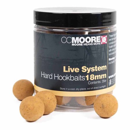 CC Moore - Live System Hard Hookbaits - 18mm