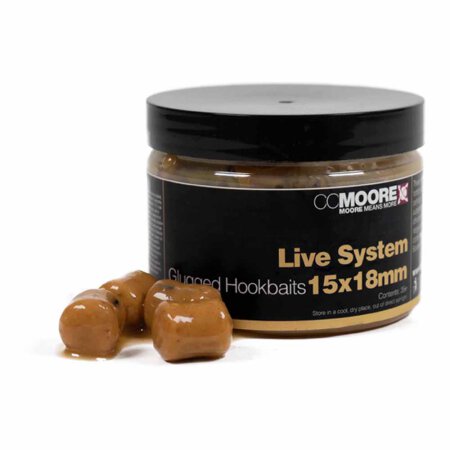 CC Moore - Live System Glugged Hookbaits - 15x18mm