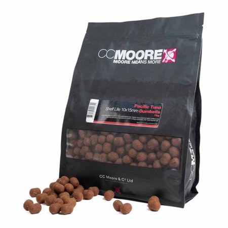 CC Moore - Pacific Tuna Dumbell Boilies Shelf Life 1kg - 10x15mm