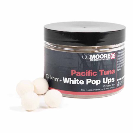 CC Moore - Pacific Tuna Pop Ups 13-14mm - White
