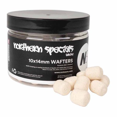 CC Moore - NS1 Dumbell Wafters 10x14mm - White
