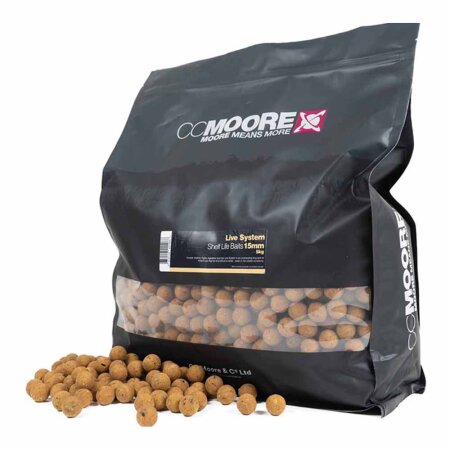 CC Moore - Live System Boilies Shelf Life 5kg - 15mm