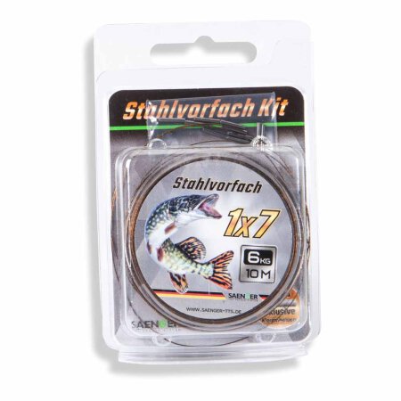 Sänger - 1x7 Stahlvorfach Kit 10m - 6kg
