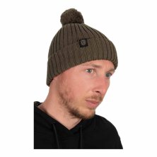Fox - Merino Bobble Hat - Olive