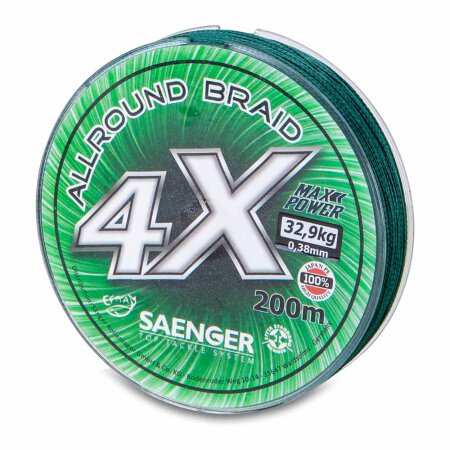 Sänger - 4 X Allround Braid 200m - 0,20mm/16,2kg