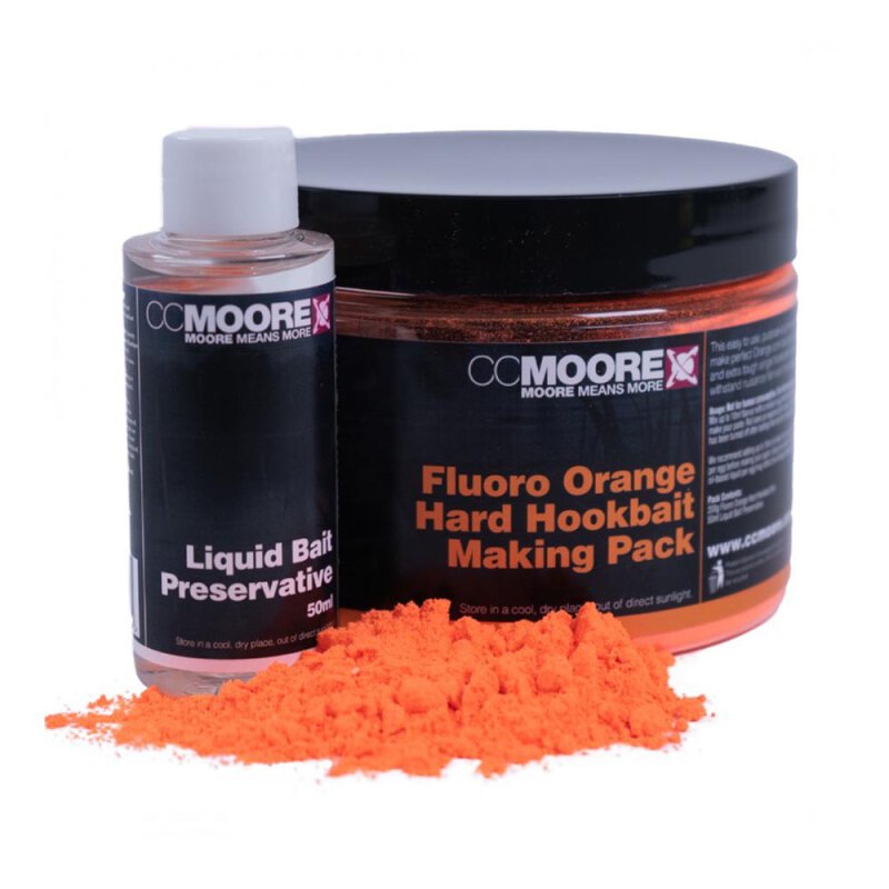 CC Moore - Fluoro Orange Hard Hookbait - Pack