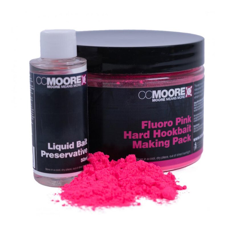 CC Moore - Fluoro Pink Hard Hookbait - Pack