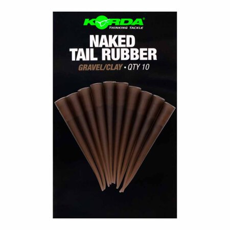 Korda - Naked Tail Rubber - Gravel/Clay