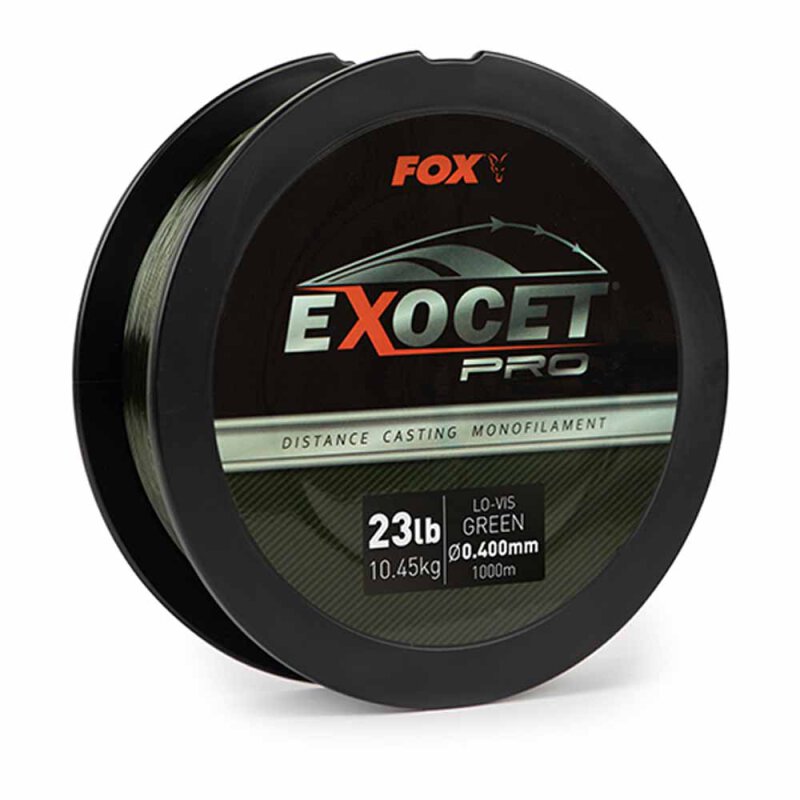 Fox - Exocet Pro Lo-vis Green 1000m - 0.400mm 23lbs /...