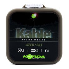 Korda - Kable Tight Weave 7m - Weed