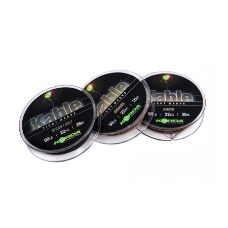Korda - Kable Tight Weave 25m - Kamo