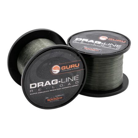 Guru - Drag-Line 1000m - 4lb/0,20mm