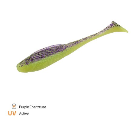 Zeck Fishing - BA Sexy Swimmer 6cm - Purple Chartreuse