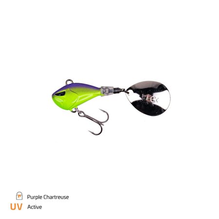 Zeck Fishing - Rogue Runner 15g - Purple Chartreuse