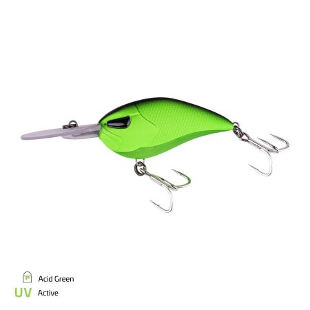 Zeck Fishing - Cat Crank 7,5cm F 4,5m - Acid Green