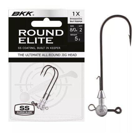 BKK - Round Elite-Stinger Eye Bait Keeper - Superslide - 15g Size 10/0