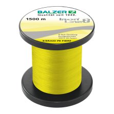 Balzer - Iron Line 8 gelb (Meterware) - 0,16mm 11,60kg