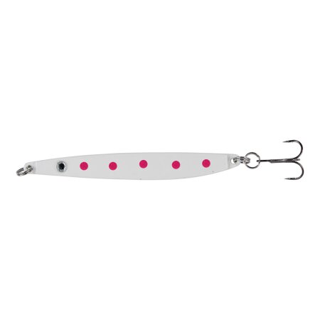Balzer - Meerforellenblinker Weiß-pink Spots - 26g