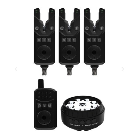 Sonik - SKS2 Alarm Set + Bivvy Lamp - 3+1