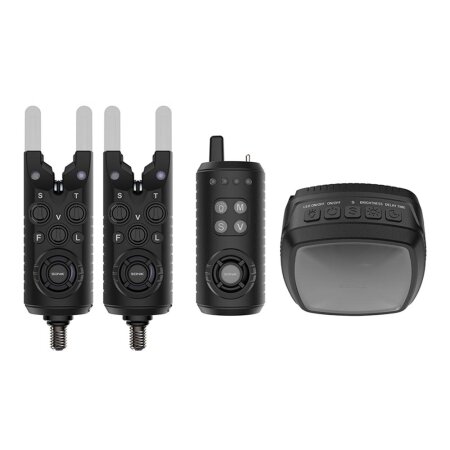 Sonik - Gizmo2 Alarm Set + Bivvy Lamp - 2+1