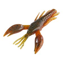 Shirasu - Scary Crab 7 cm - Green Pumpkin Amber Red